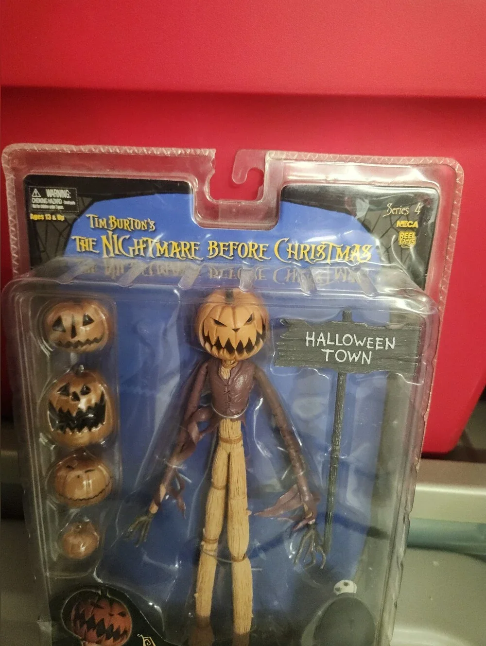 Nightmare Before Christmas Pumpkin King Jack Series 4